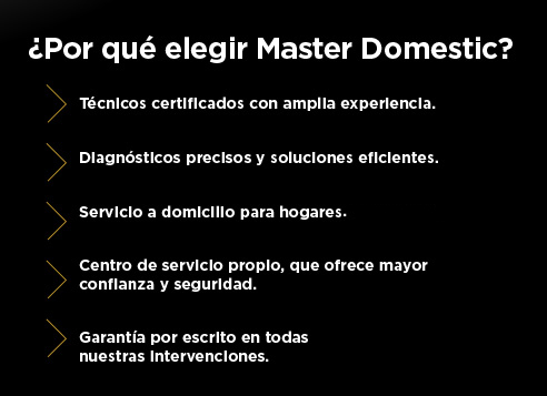 ¿Por qué elegir Master Domestic?