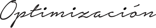 optimizacion